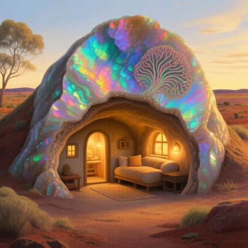 Coober Pedy opal dugout