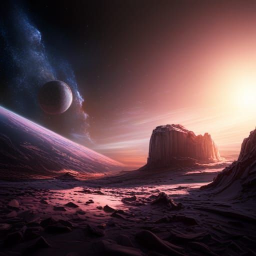Coffee Shop in Space
