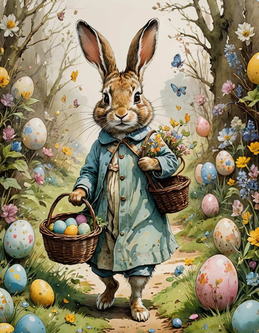 Easter Egg hunt  by @Trickster