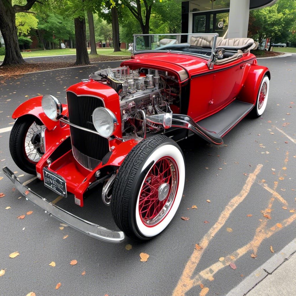 1932 Roadster <lora:Cybernetics v2:1.0>