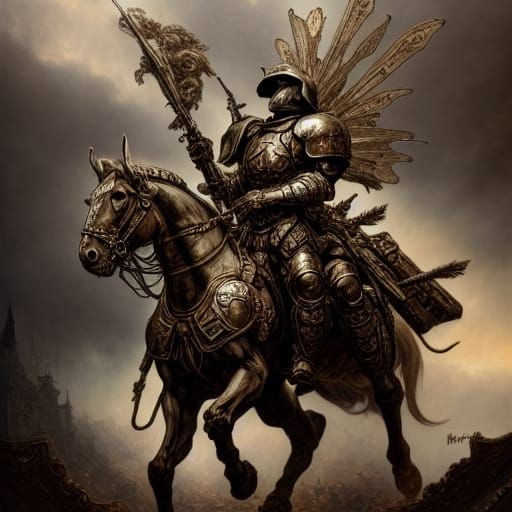 War, Horseman of the Apocalypse - AI Generated Artwork - NightCafe Creator