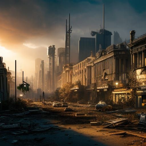 After the end London  by @Xal