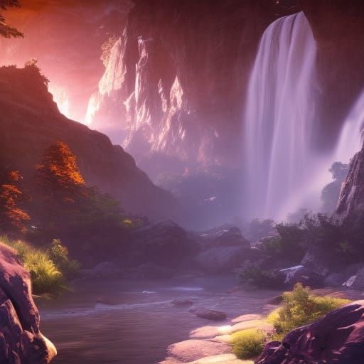 uhhhhhhhh waterfall thing..yep