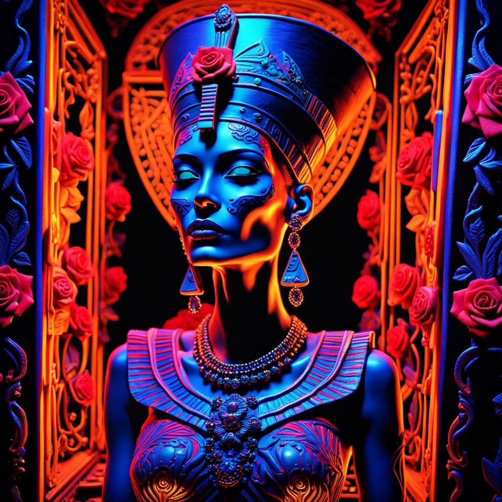 Nefertiti III - AI Generated Artwork - NightCafe Creator