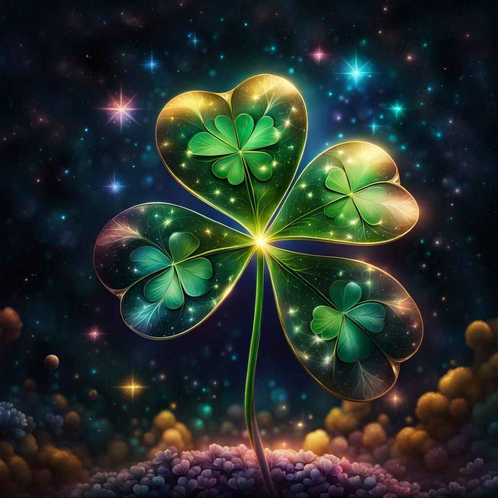 Sparkling Clover  by @Seivitae