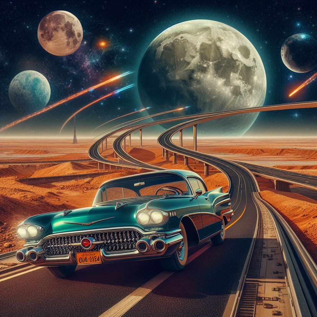 Honey, they'll be driving Buicks to the moon
