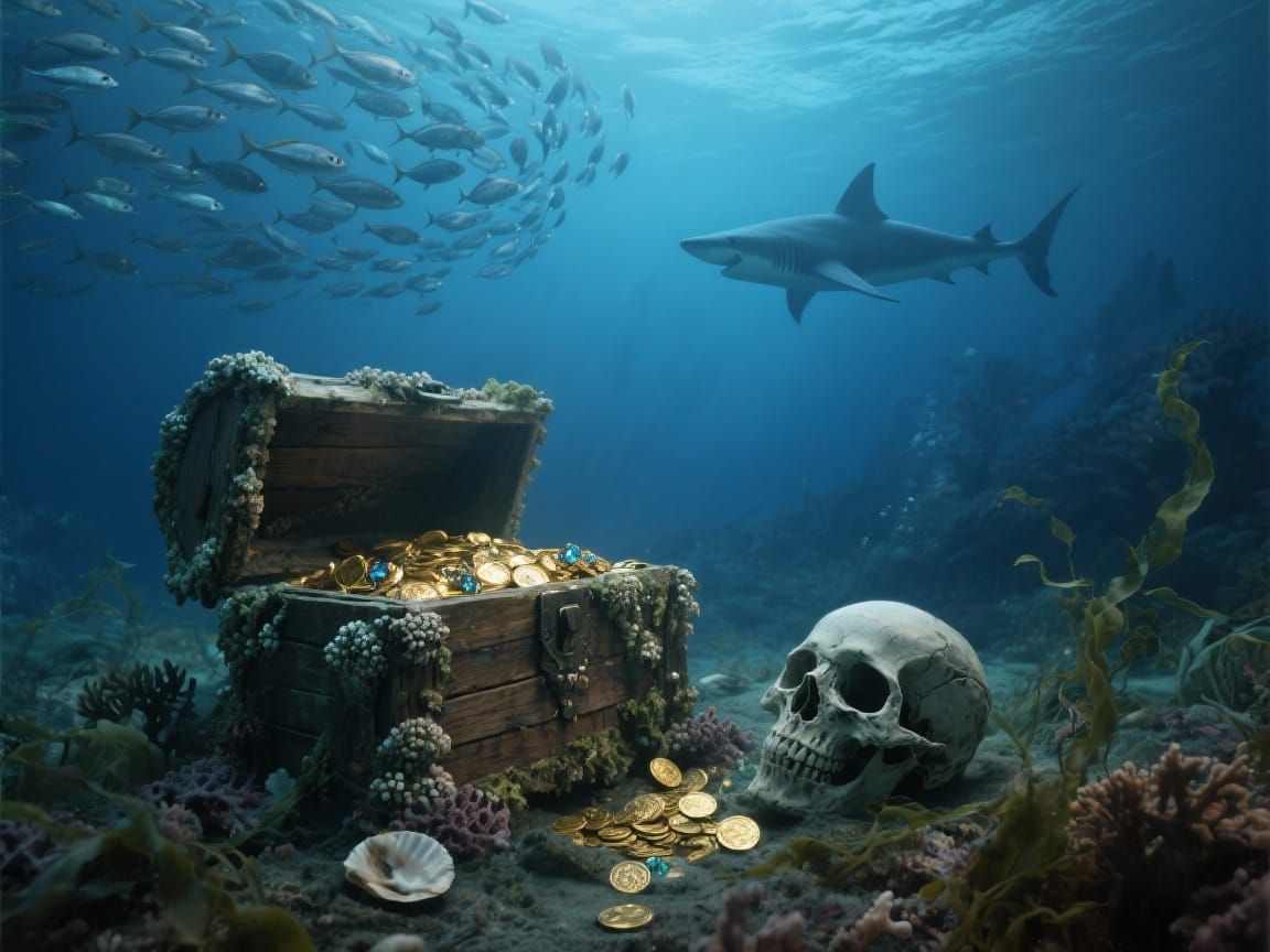 Sunken Treasure  by @Onion3D