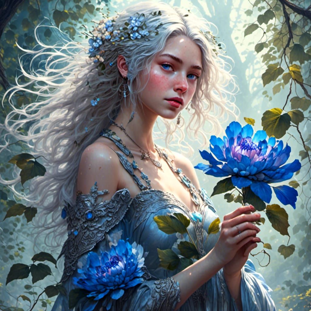 Blue and Silver 10