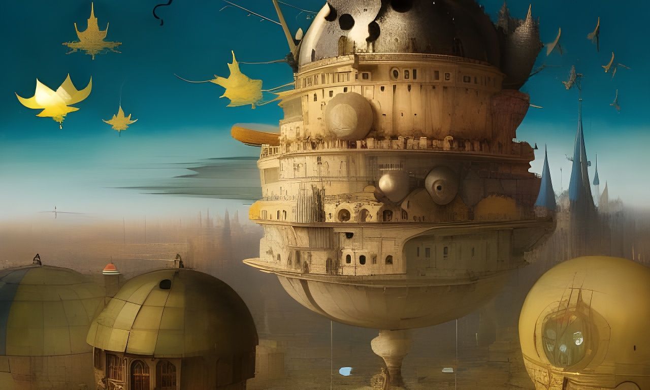 a city on the moon