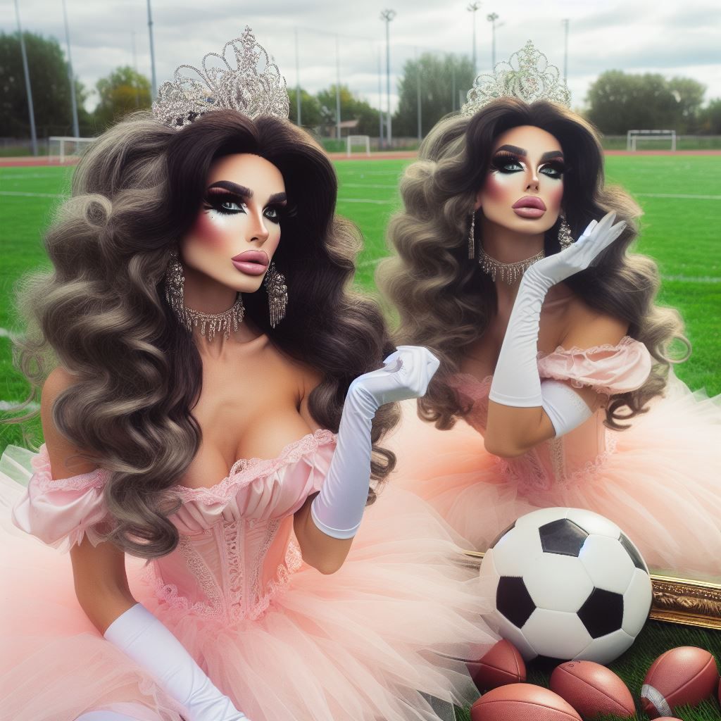 Satin Wonderland of Sissy Dresses