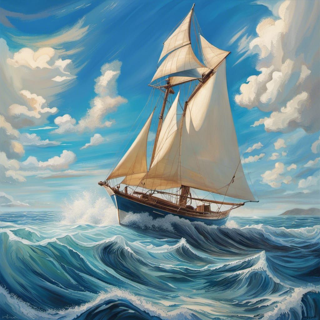 The sailboat  by @Kelder