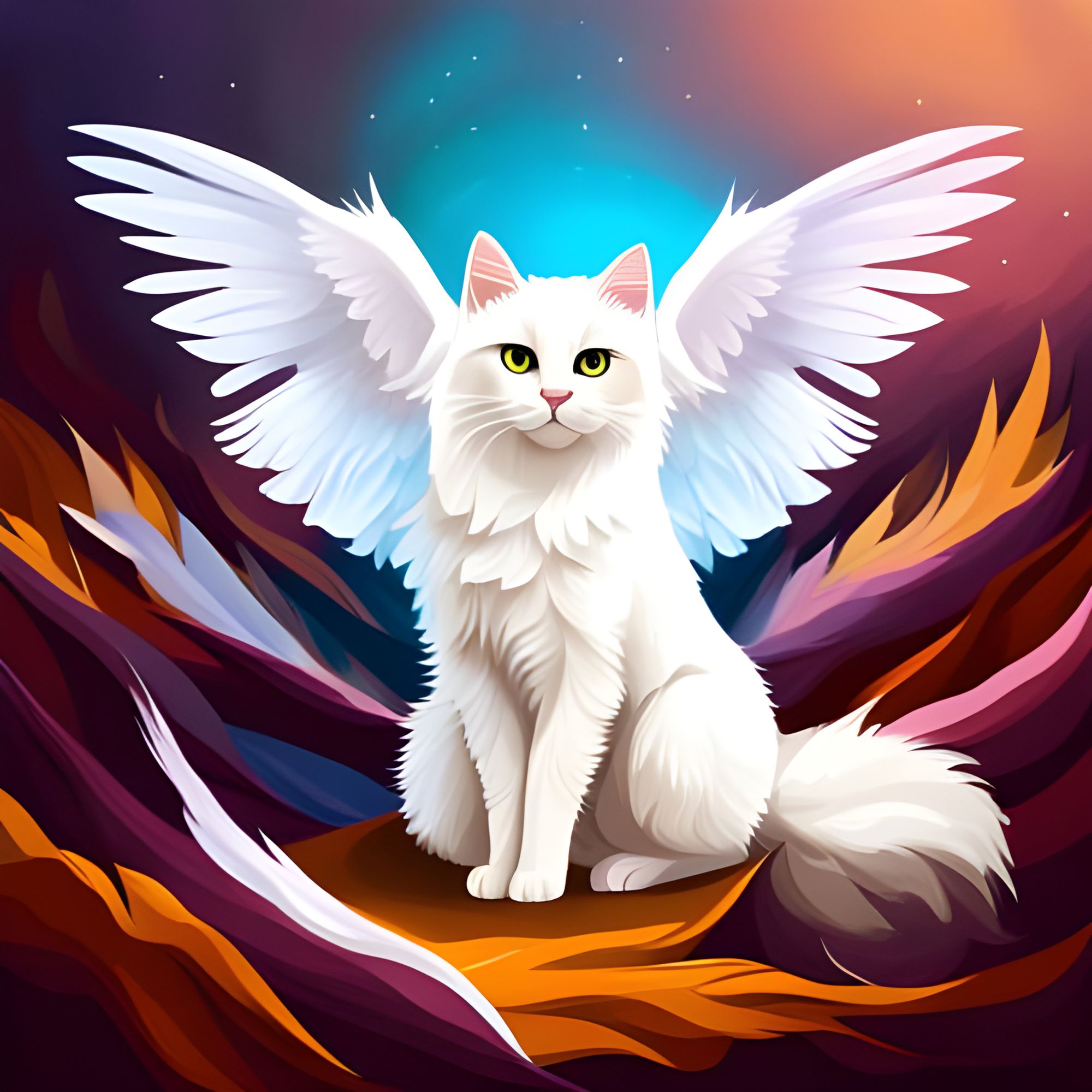 Angel cat deals