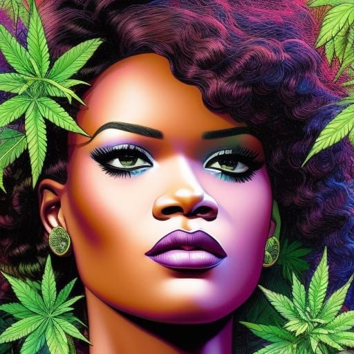 Rihanna - AI Generated Artwork - NightCafe Creator