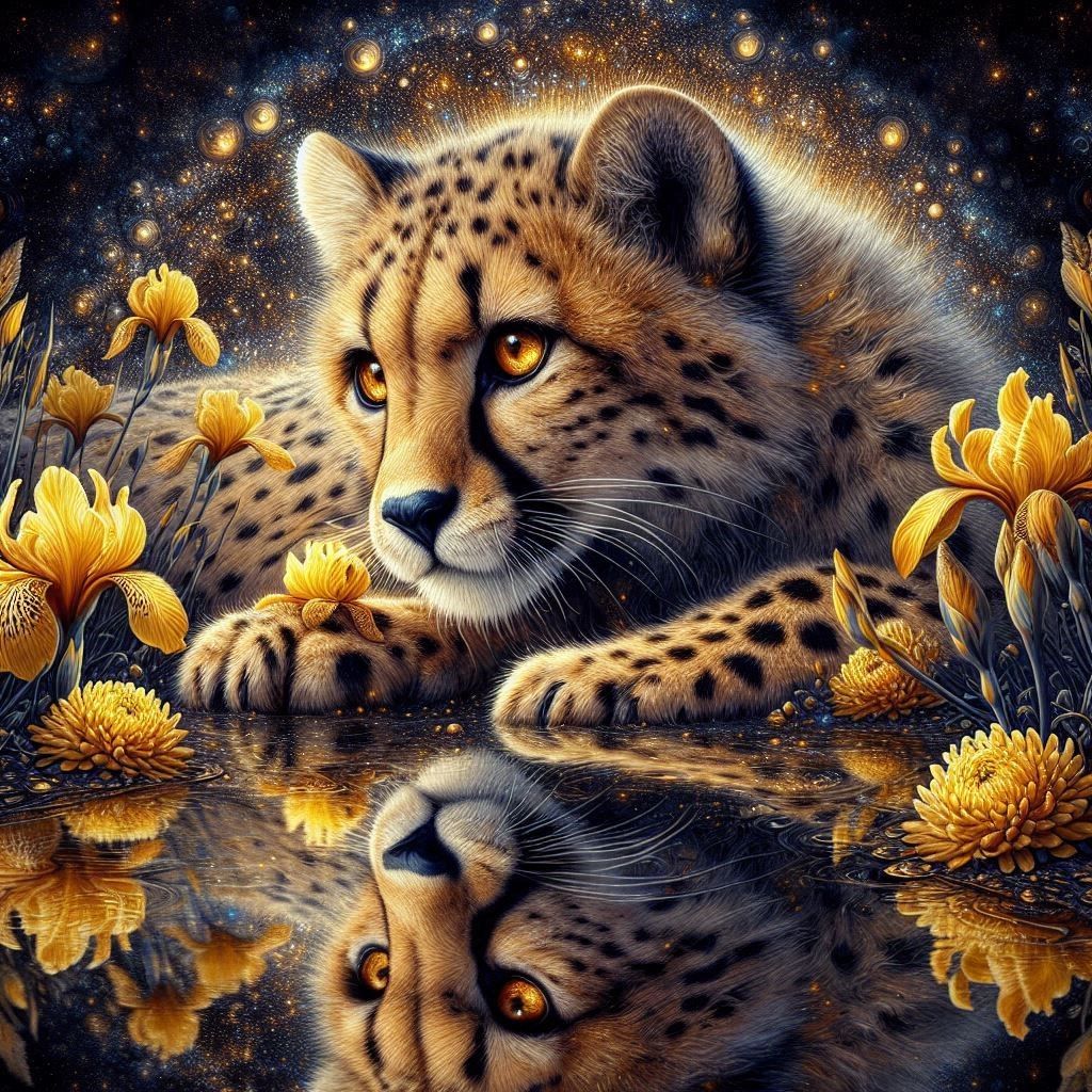 Cheetah Open Prompt by @Loravec (see description for prompt)