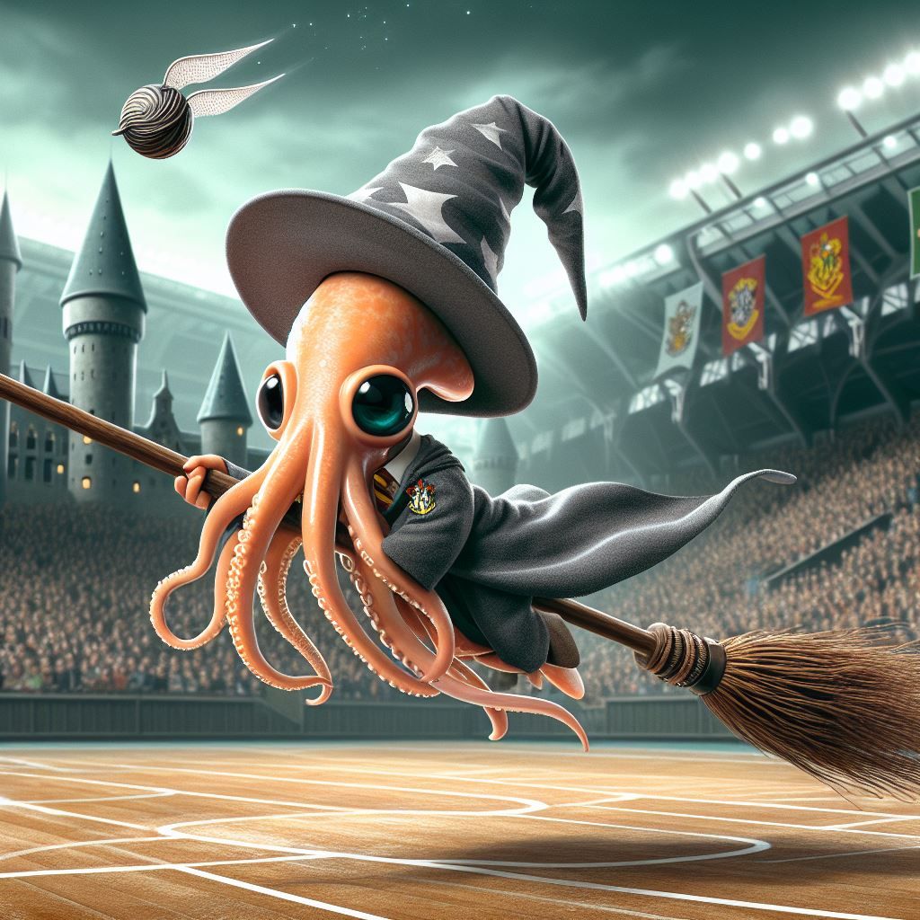 SQUID-DITCH. Harry Potter Style