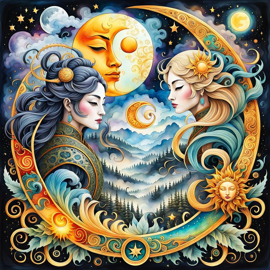 Day and Night  by @Lulu