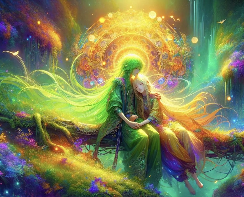 Spring Welcoming Sun’s Embrace