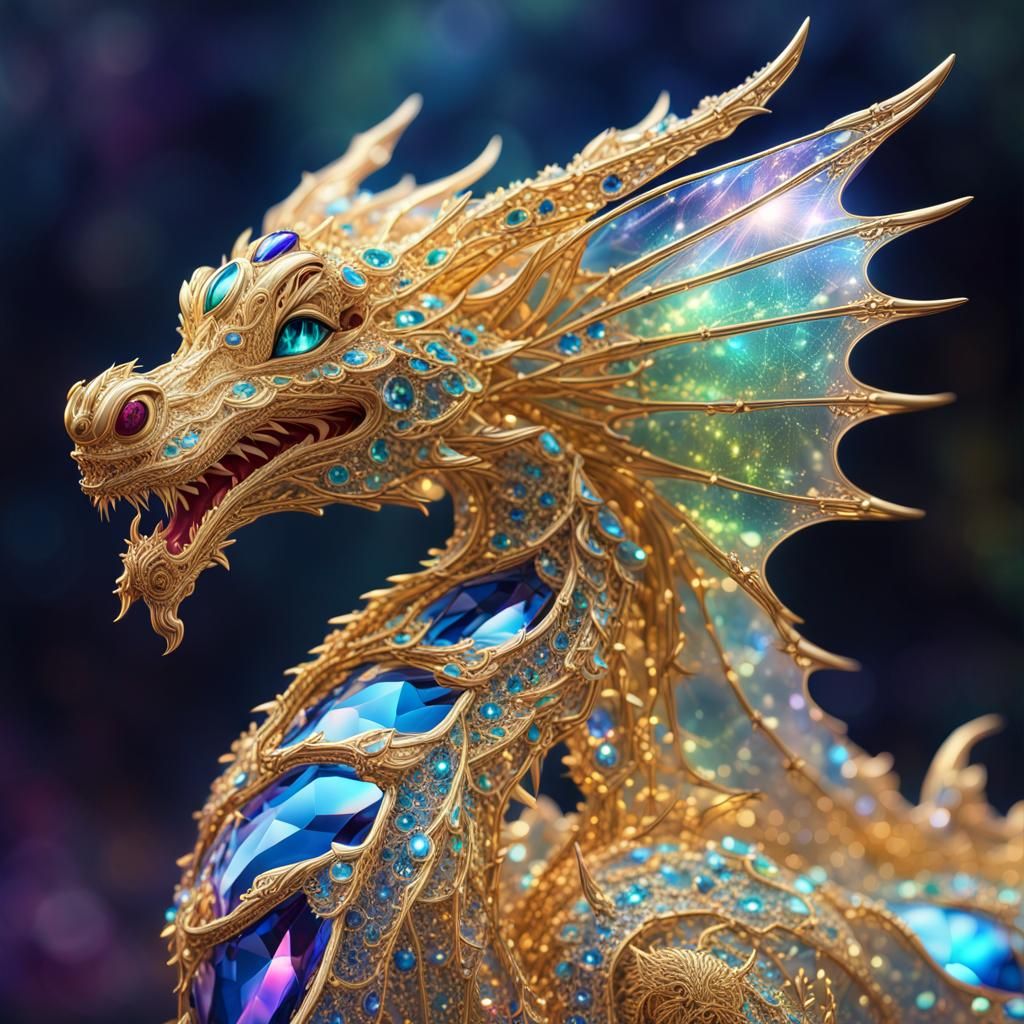 11 Nft Magic bejeweled dragon