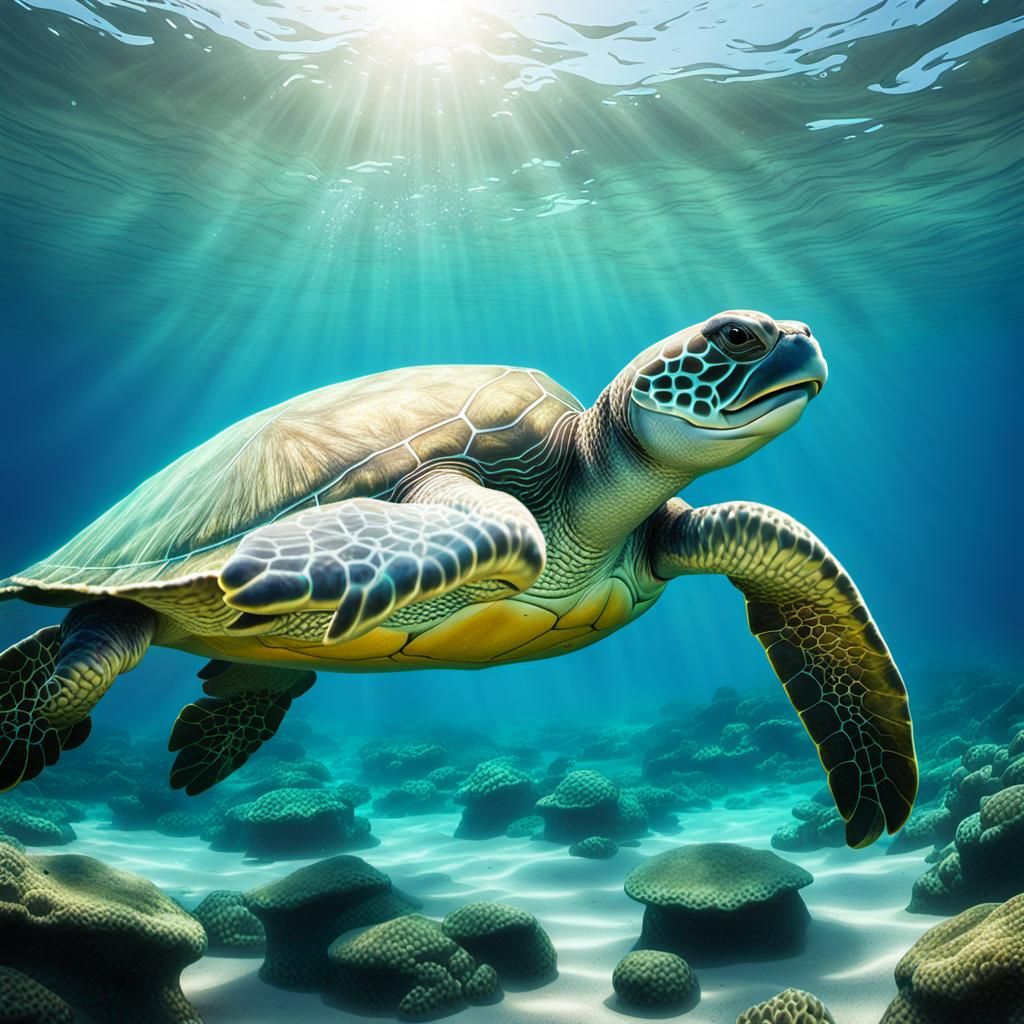 Olive Ridley Sea Turtle   by @D Hart