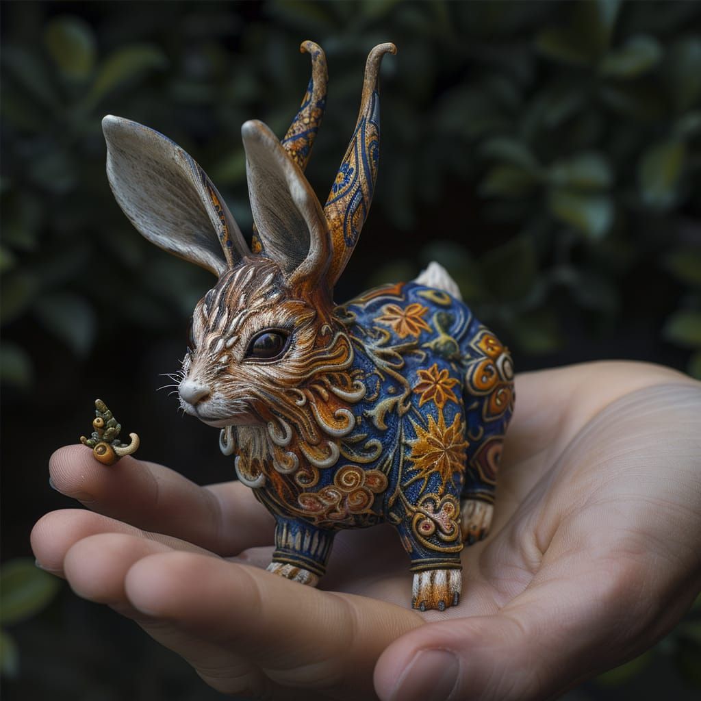 Azulejo Jackalope