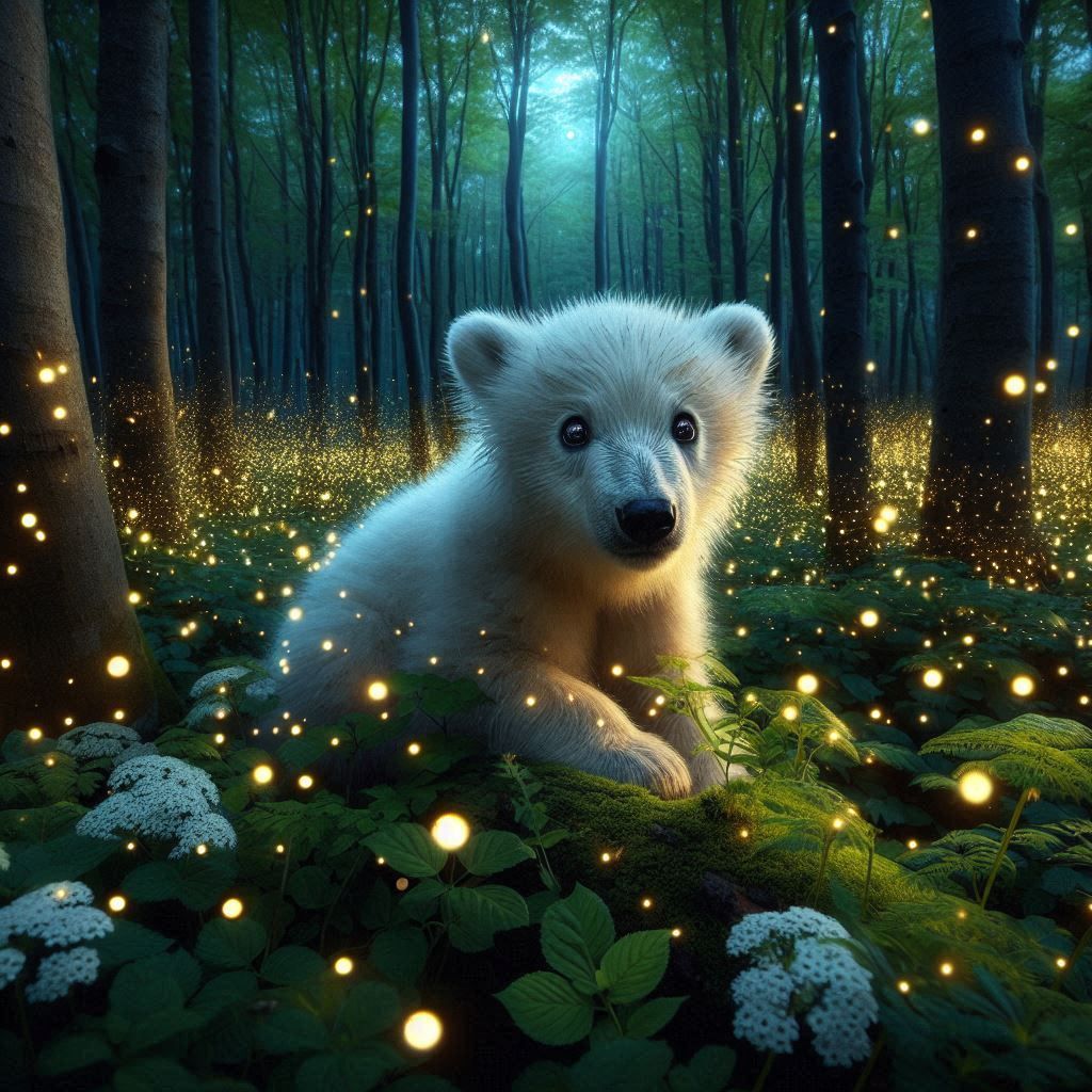 Knut in enchanted forest