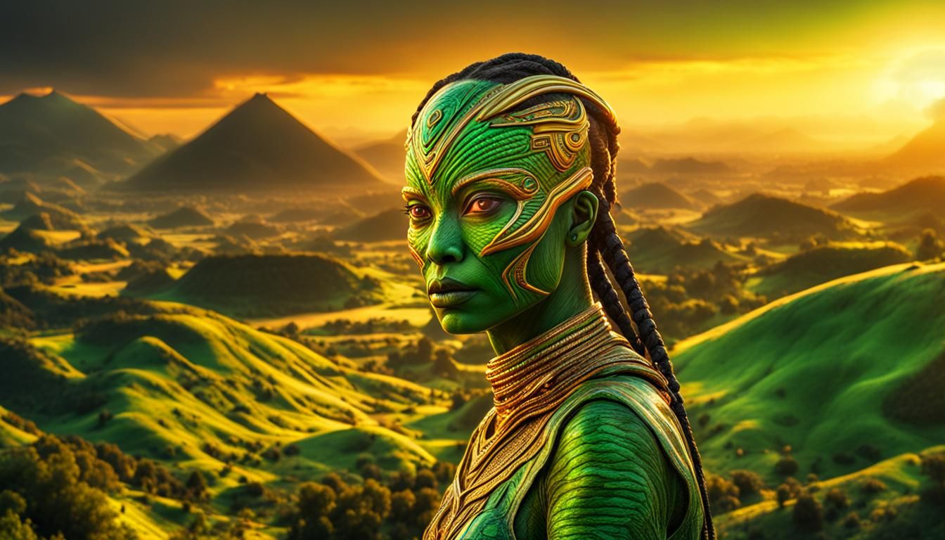 Amazon Alien Woman