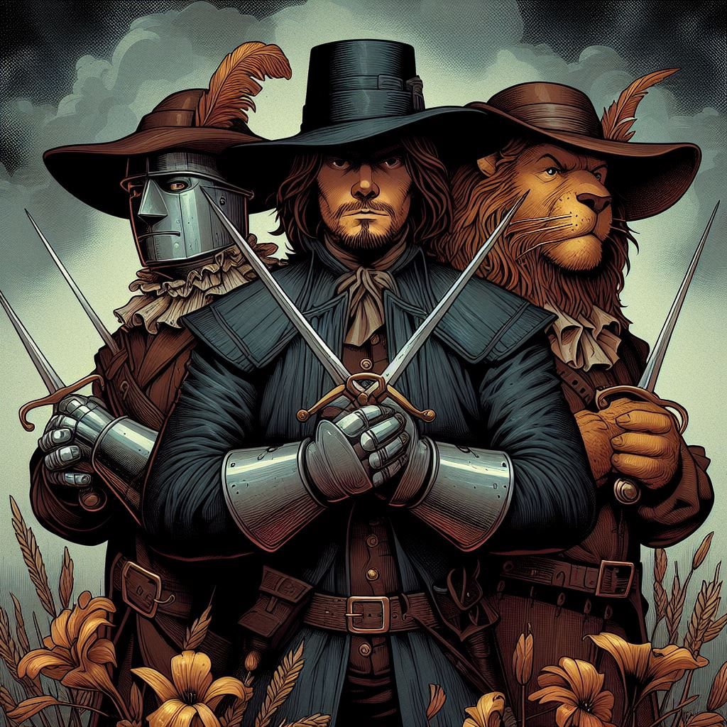 The three Musketeers of Oz