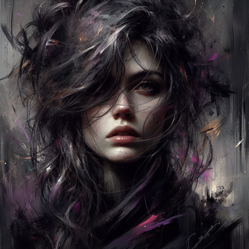 Gorgeous portrait of a young woman