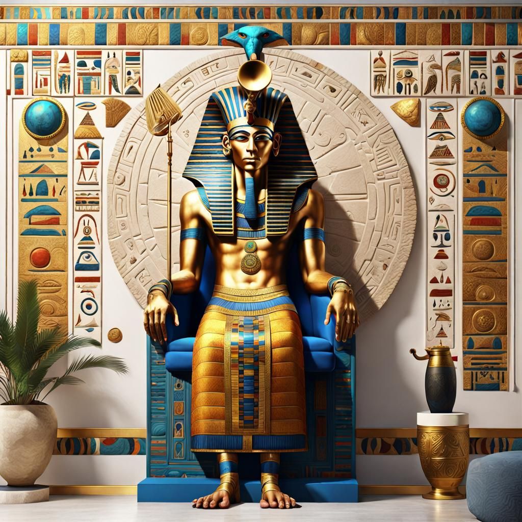 Egyptian pharao 