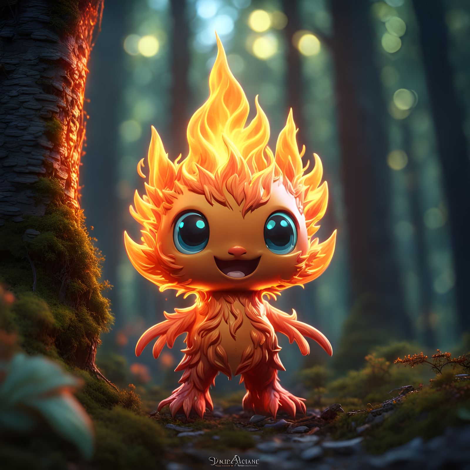 Flame sprite