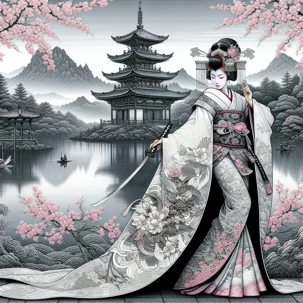 Elegant Geisha