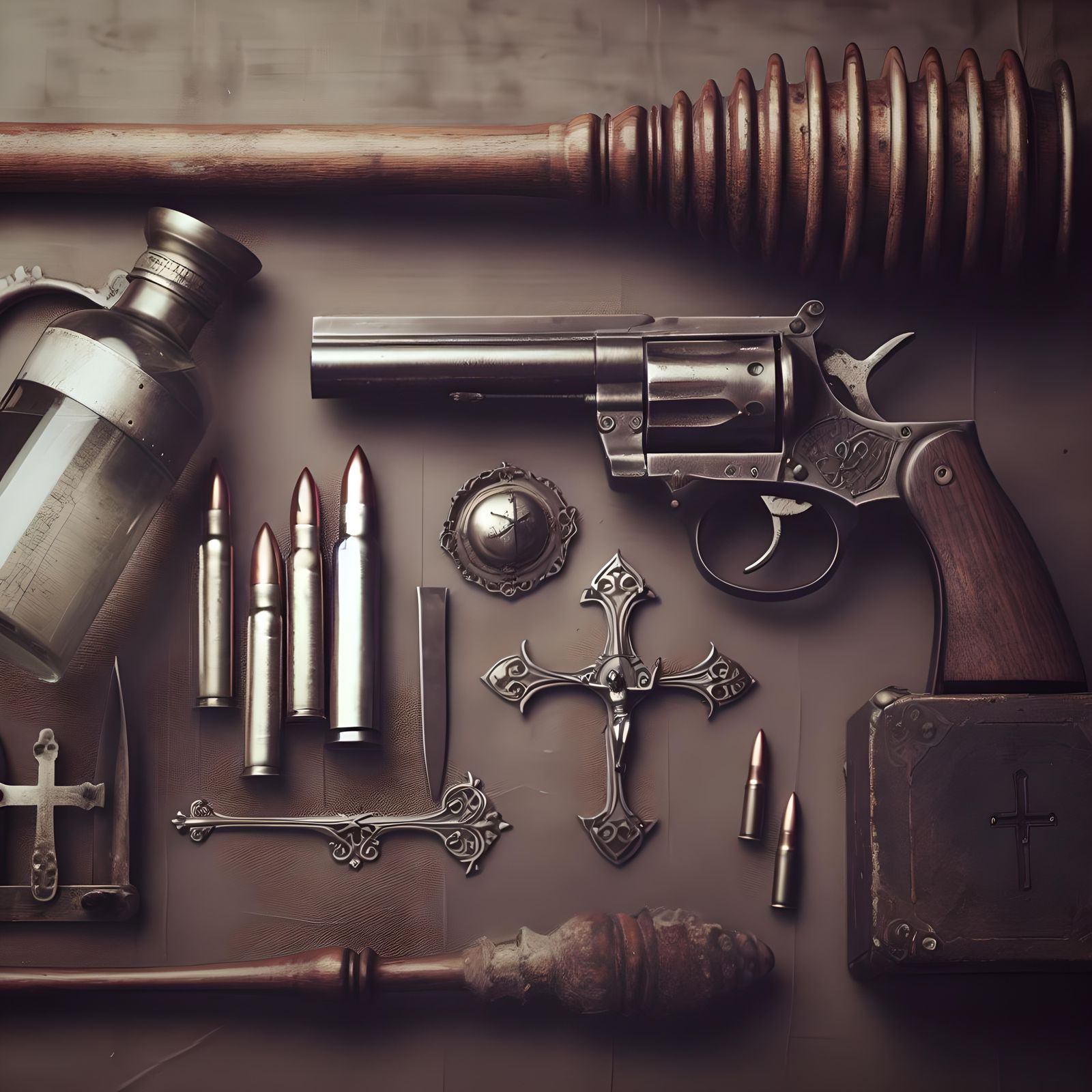 Victorian Era Vampire Hunting kit