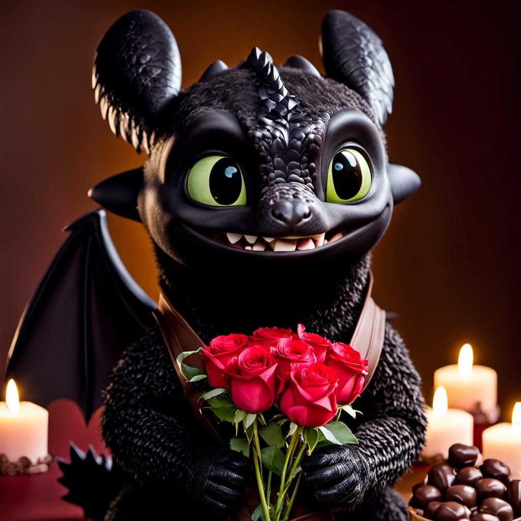 Toothless  by @Allie251