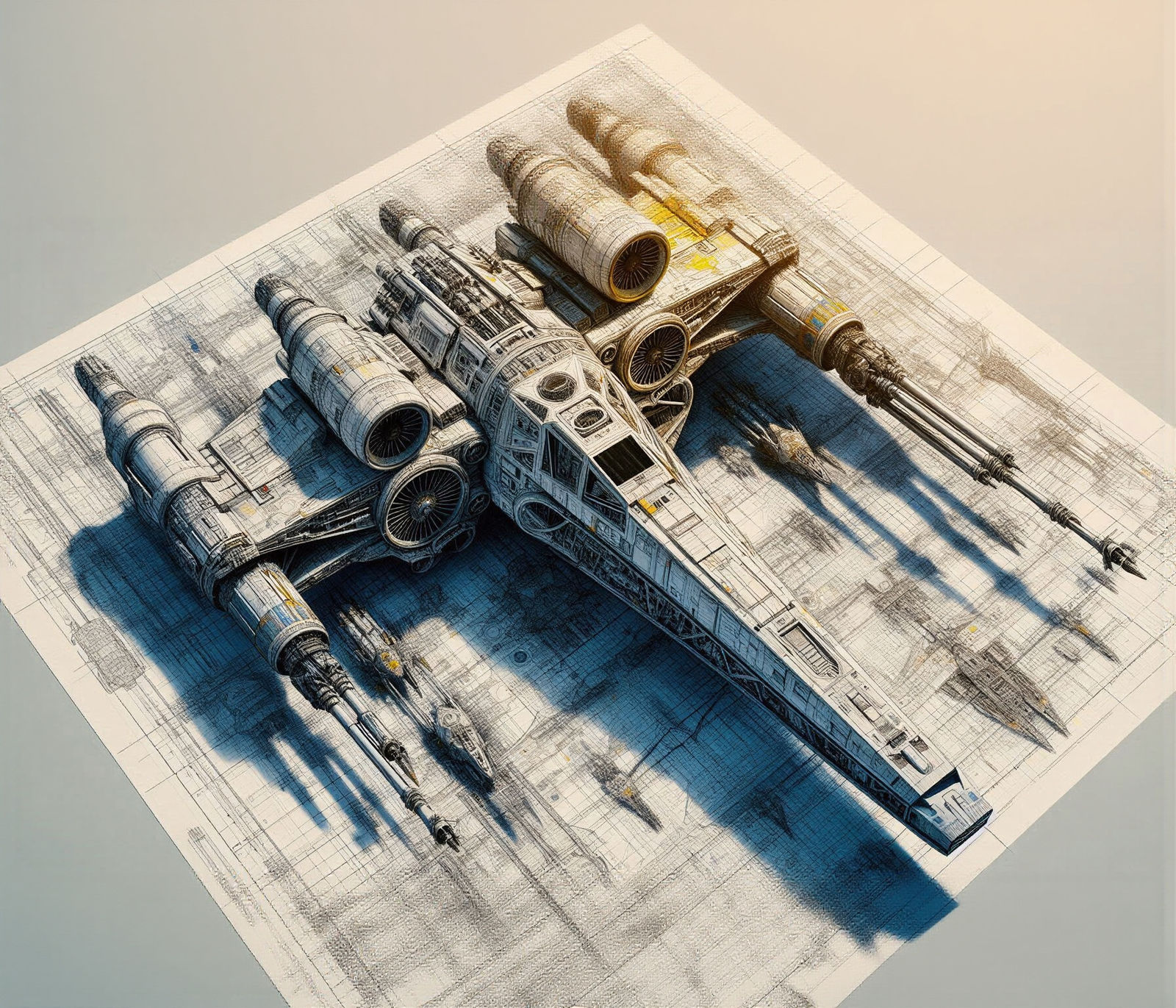 Conceptual study of a space fighter