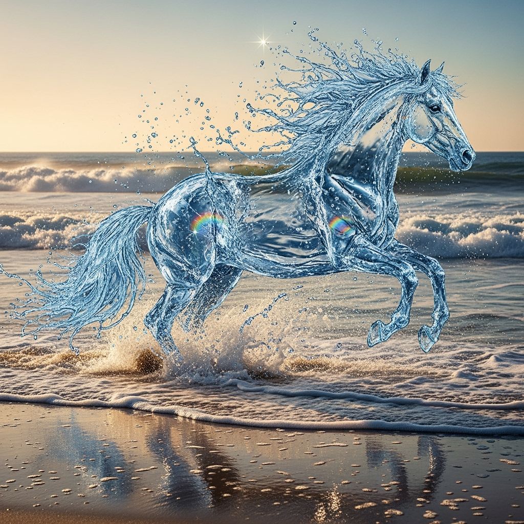 Water horse  by @ArwenEvenstar