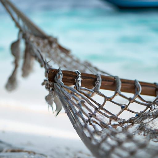 Relaxing on beach
