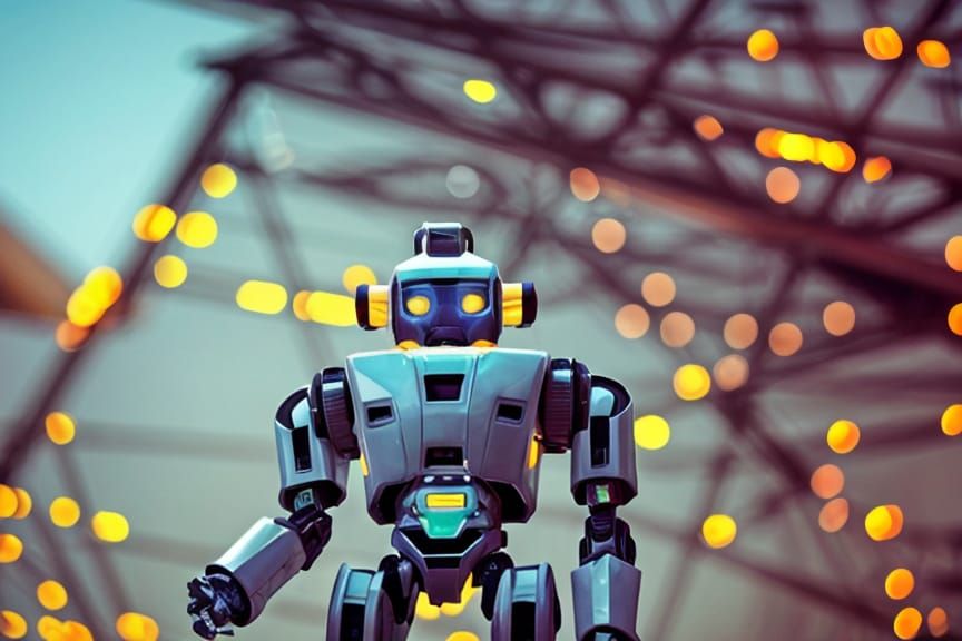 Robot - Creative Upscale