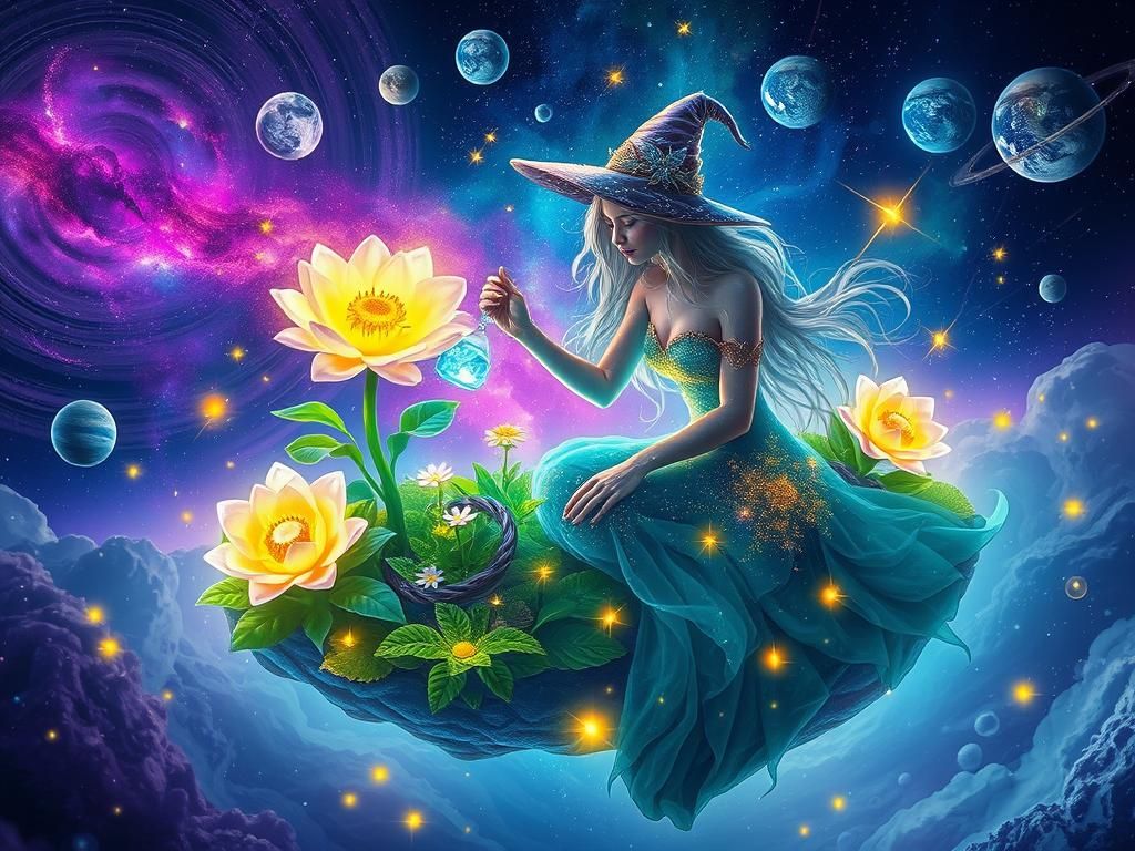 The Witch of the Celestial Garden