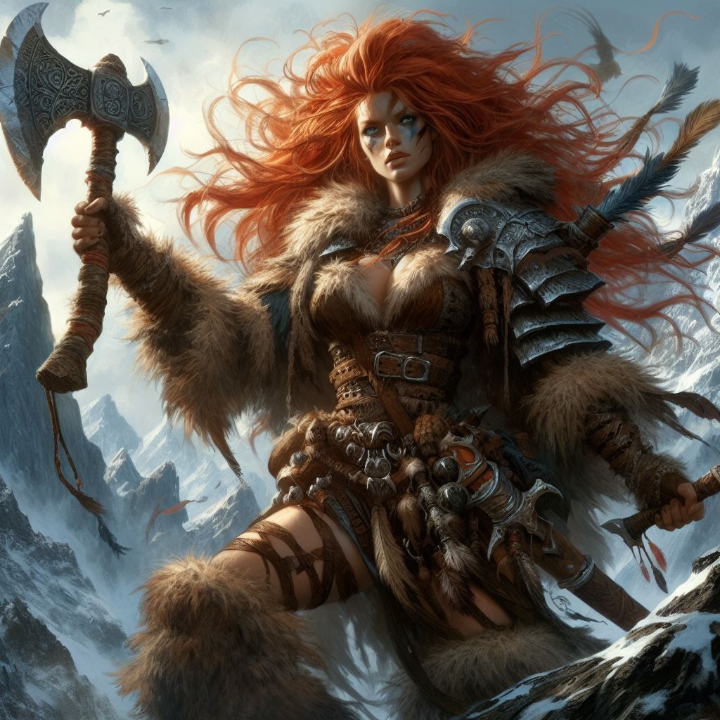 Barbarian Warrior #1