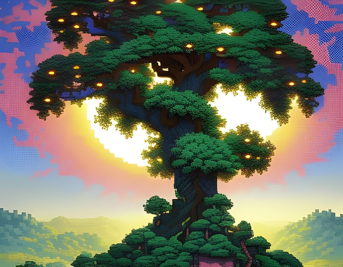 Pixel Tree