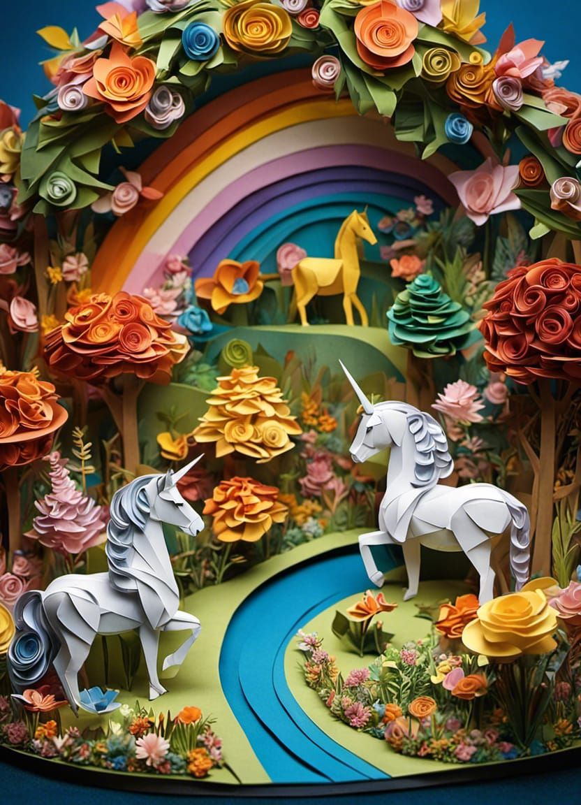 Paper Magic   by @Axaliaa