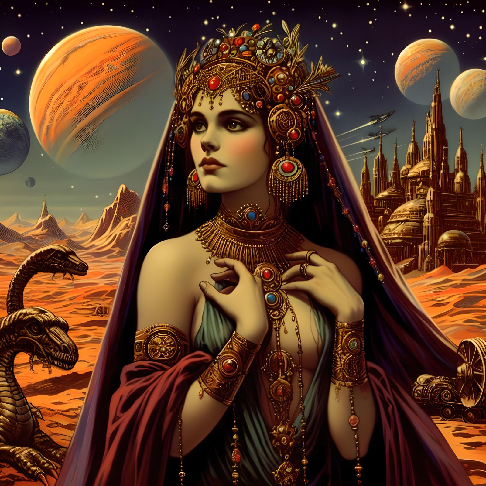 Retro Space Princess #2