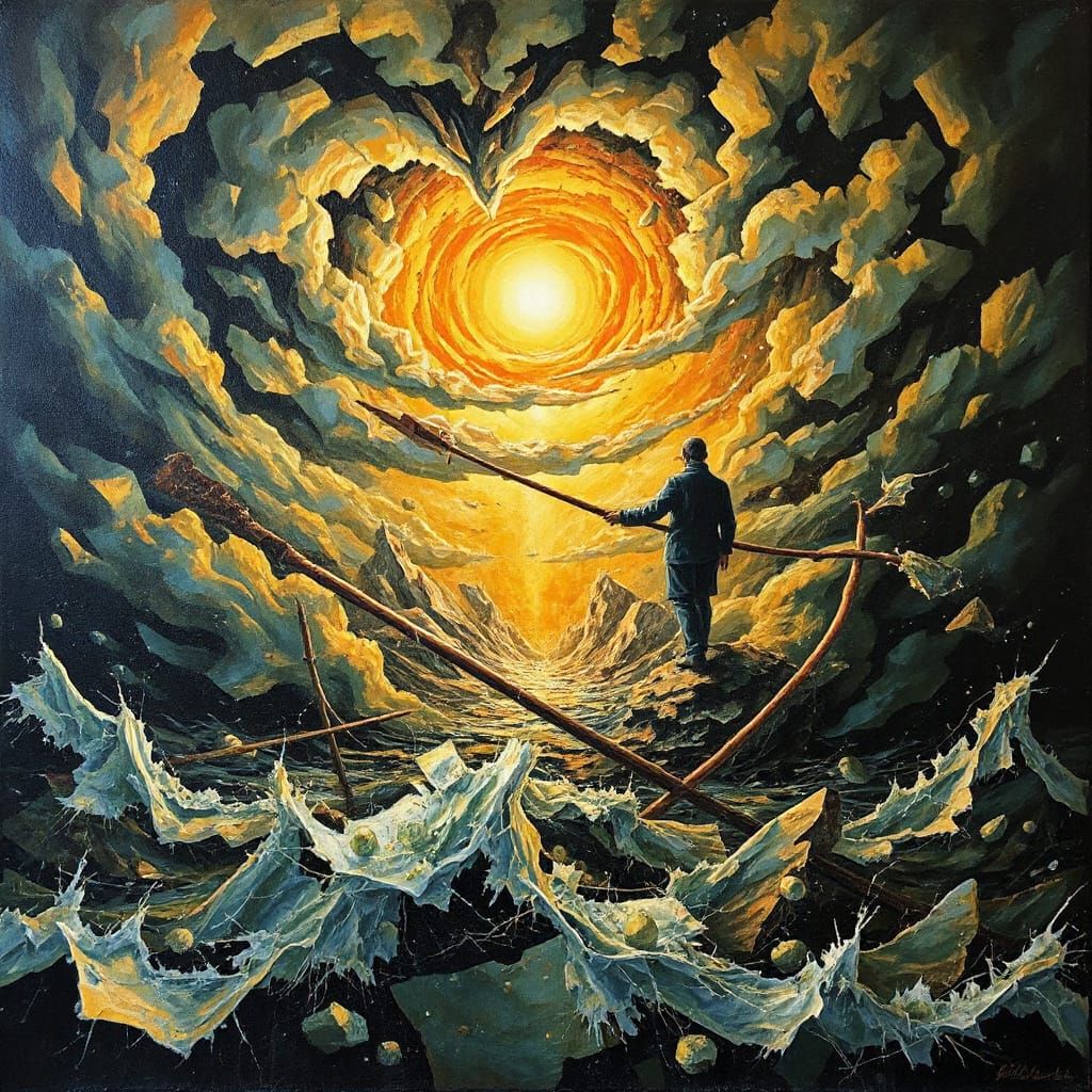 Relief for the weekend, desire to escape my chaotic mind  by @Mayhem