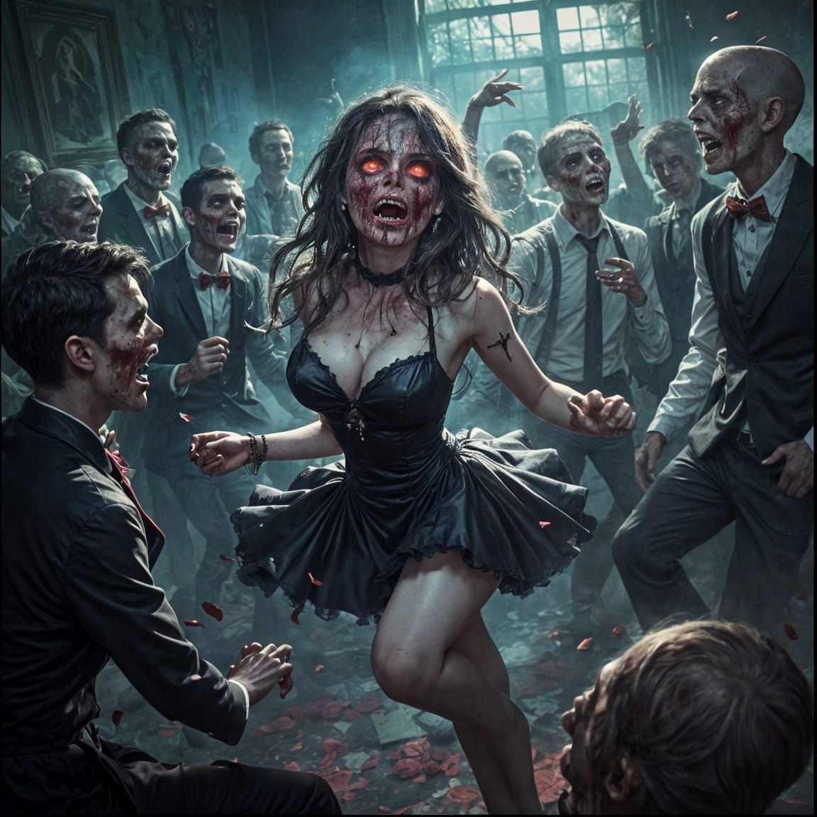 Zombie party