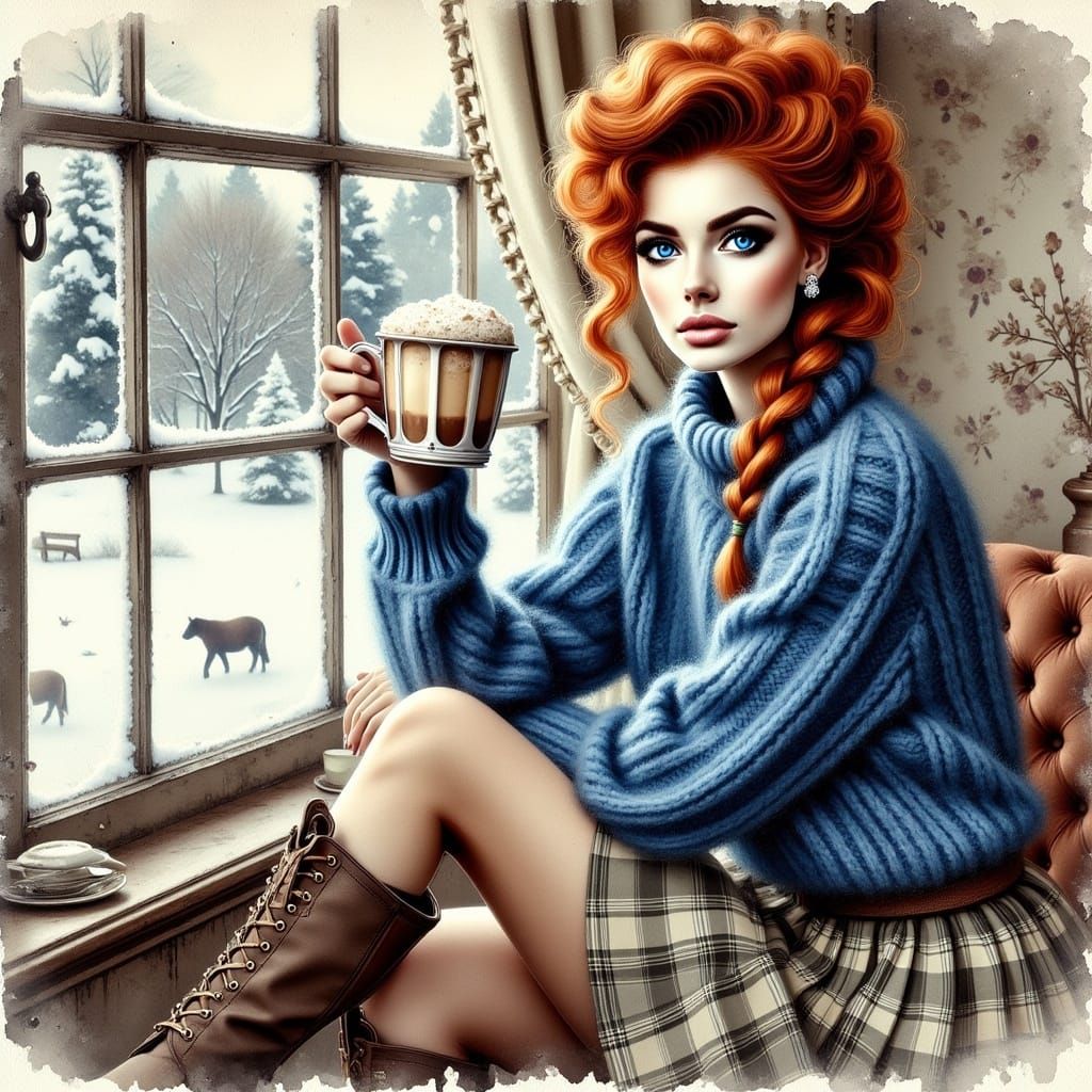 <lora:VintageFlux:1.0>