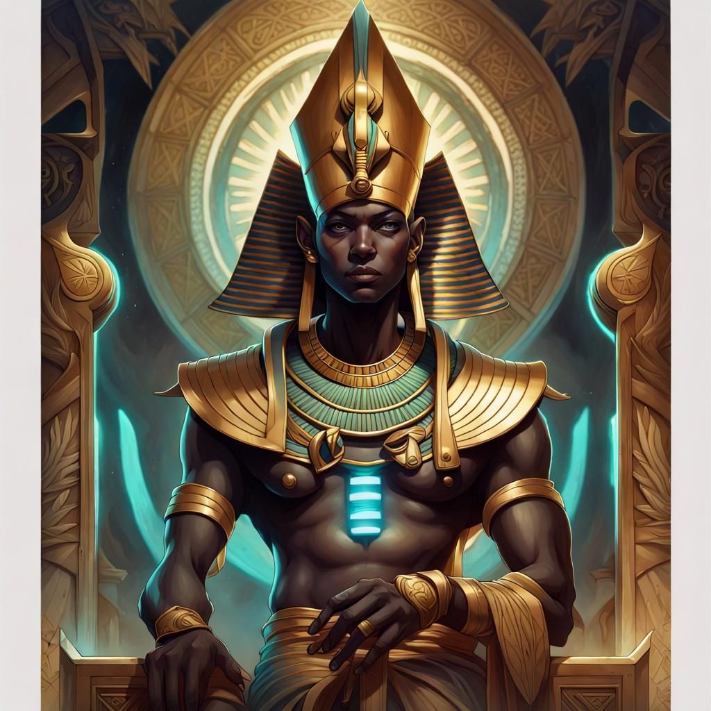 Pharaoh - AI Generated Artwork - NightCafe Creator