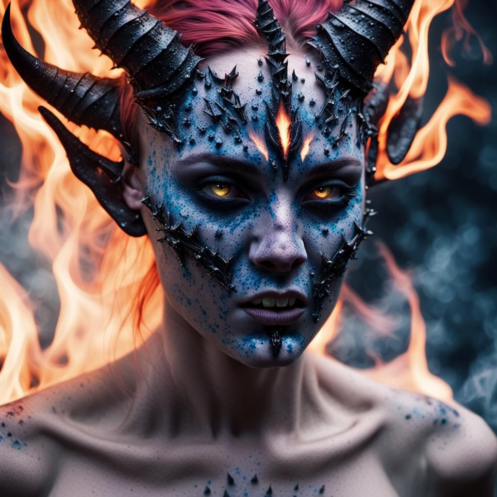 Demoness - AI Generated Artwork - NightCafe Creator