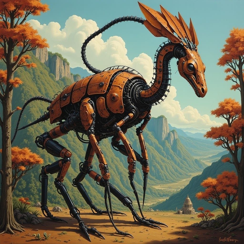 <lora:CHIMERA SAVAGE:1.0> wild robot 2 