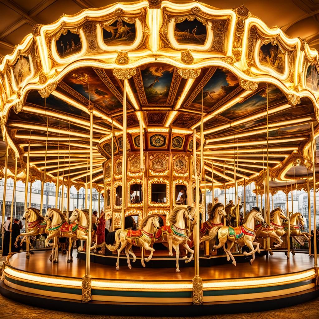 carousel of pure gold