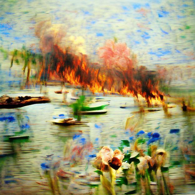 tragic slow burn impressionism